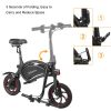 2022 New Outdoor Going Portable Superior Motorized Foldable Electric Scooter - Black & Red - Electric Scooters