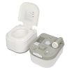 24L Portable Removable Flush Toilet Porcelain White