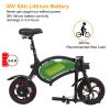 2022 New Outdoor Going Portable Superior Motorized Foldable Electric Scooter - Black & Red - Electric Scooters