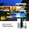 2-Pack 60W RGB Flood Lights Outdoor Garden Pathway Light Spotlight Lamps APP