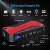 DBPOWER 800A Peak 18000mAh Portable Car Jump Starter - Red