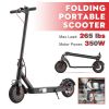 2022 New Outdoor Going Portable Superior Motorized Foldable Electric Scooter - Black - Electric Scooters